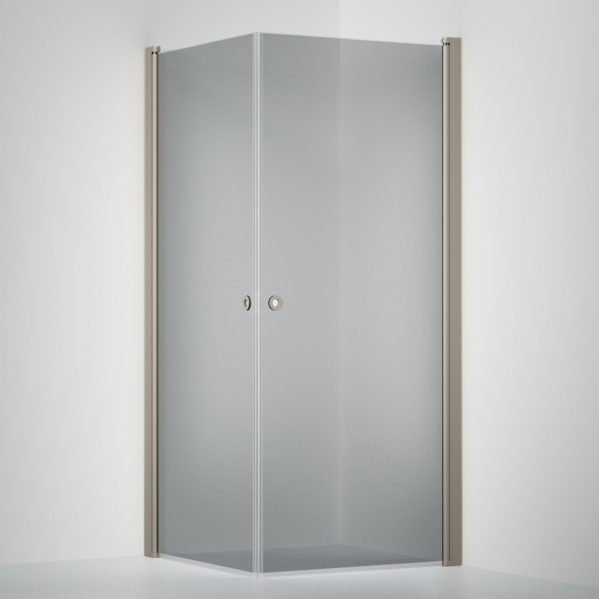 INR Dusjhjørne LINC ANGEL Måltilpasset Stone / Måltilpasset / Timeless klart glass INR Iconic Nordic Rooms Dusjhjørne INR-51203400