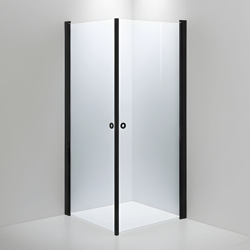 INR Dusjhjørne LINC ANGEL Safetech Glass Svart matt / 90x90cm / Safetech klart glass INR Iconic Nordic Rooms Dusjhjørne INR-51240199