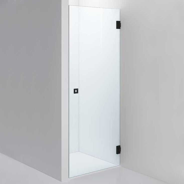 INR Dusjnisje ARC 2 Original Svart matt / 80cm / Klart glass INR Iconic Nordic Rooms Dusjnisje INR-10202180