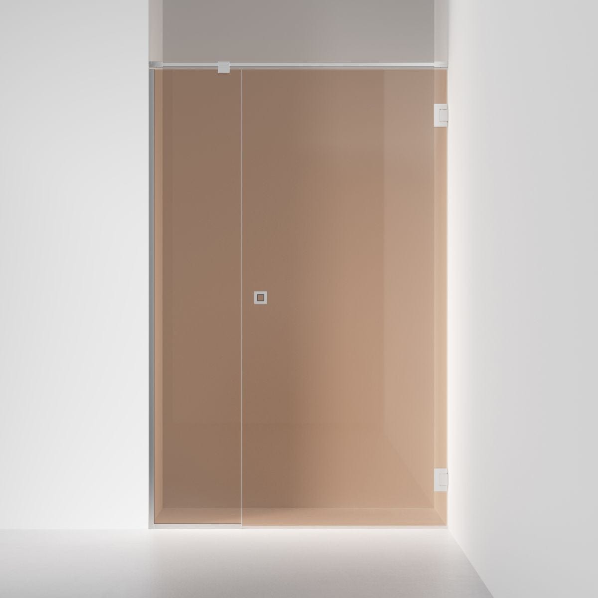 INR Dusjnisje ARC 4 Frame Måltilpasset Krom / Måltilpasset / Bronse glass INR Iconic Nordic Rooms Dusjnisje INR-104142300