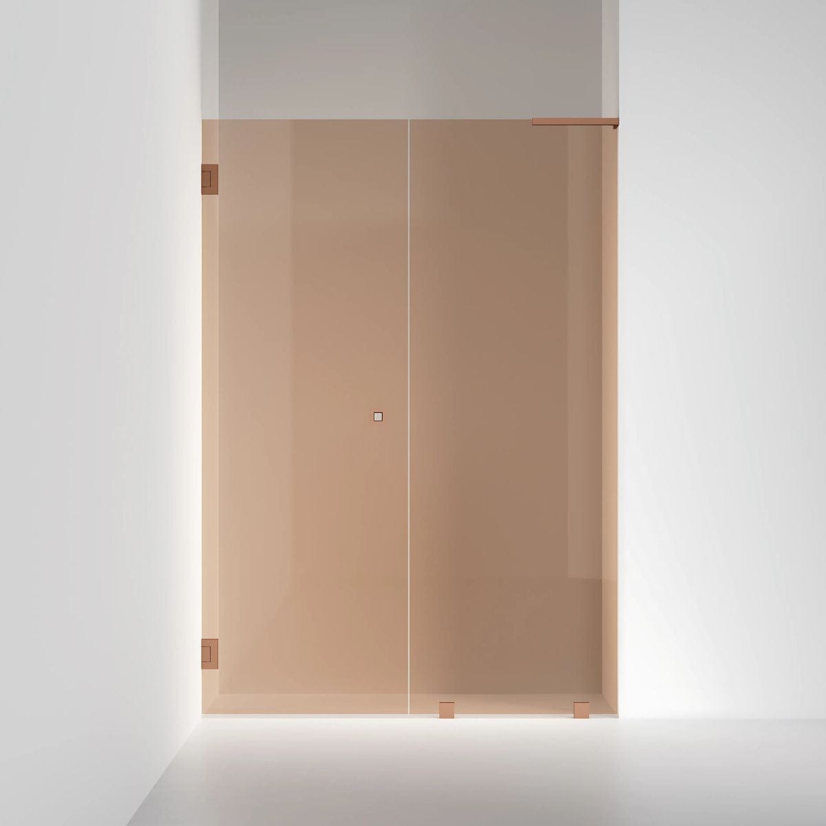 INR Dusjnisje ARC 4 Original Måltilpasset Bronse glass / Måltilpasset - venstre / Brushed bronze INR Iconic Nordic Rooms Dusjnisje INR-104242600