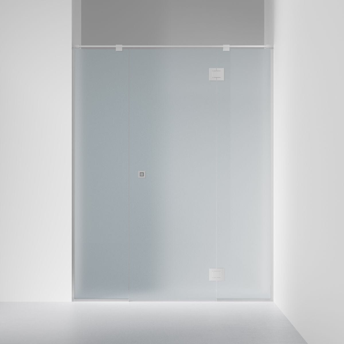 INR Dusjnisje ARC 7 Frame Måltilpasset Krom / Måltilpasset / Frostet glass INR Iconic Nordic Rooms Dusjnisje INR-107110300