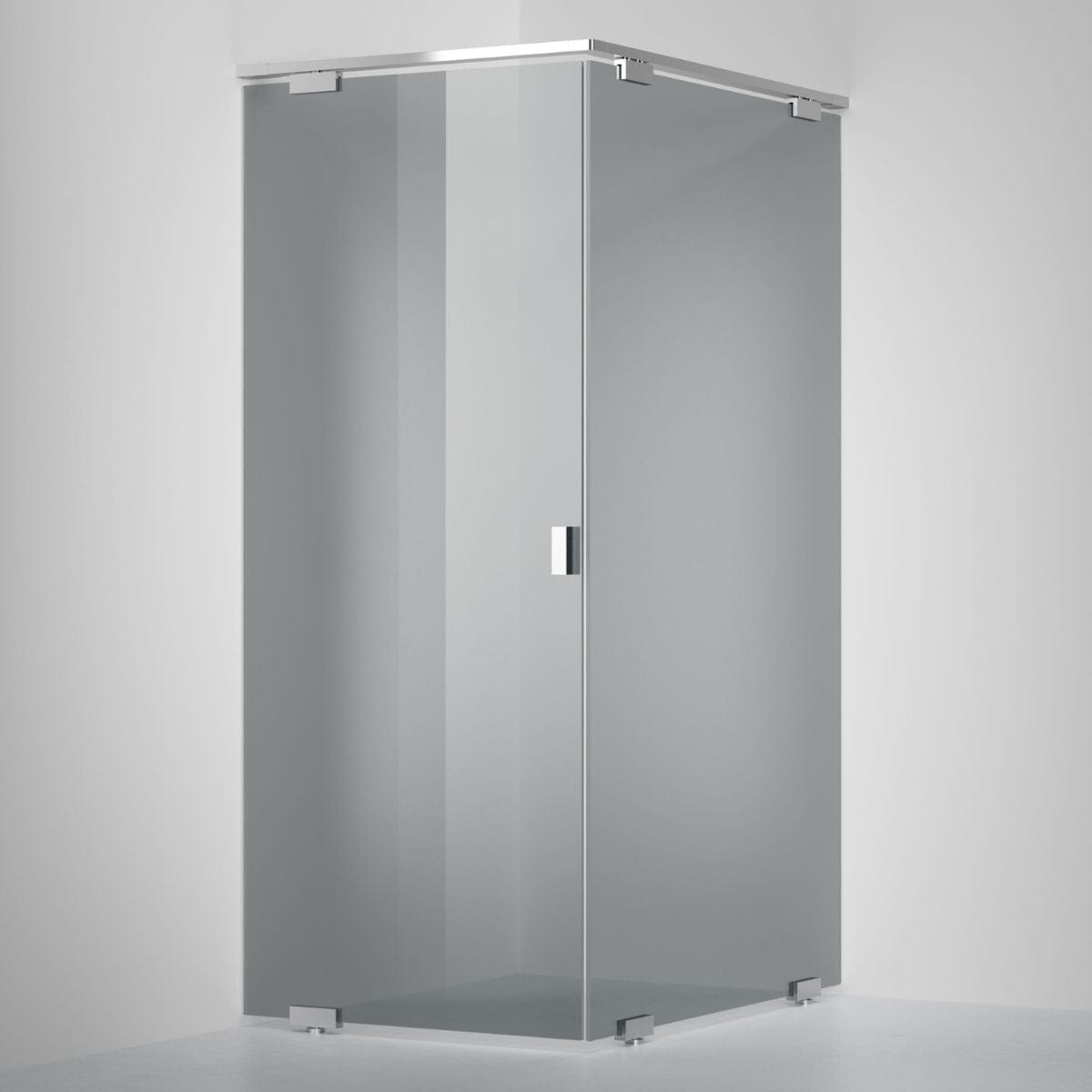 INR Dusjnisje EPIC 13 Måltilpasset Krom / Måltilpasset - venstre / Grått glass INR Iconic Nordic Rooms Dusjnisje INR-713103300