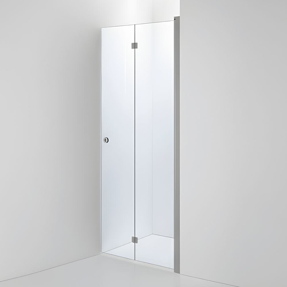 INR Dusjnisje LINC 2 Flex Måltilpasset Matt aluminium / Måltilpasset - høyre / Klart glass INR Iconic Nordic Rooms Dusjnisje INR-502202900