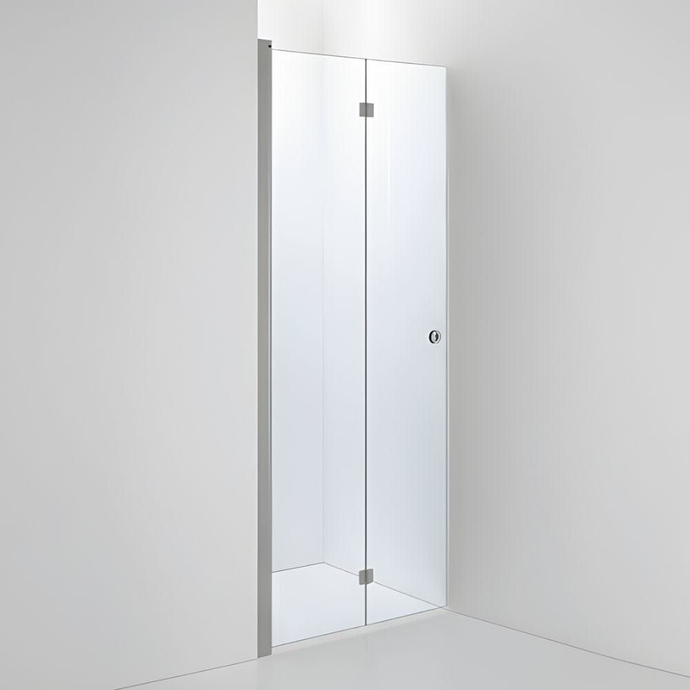 INR Dusjnisje LINC 2 Flex Måltilpasset Matt aluminium / Måltilpasset - venstre / Klart glass INR Iconic Nordic Rooms Dusjnisje INR-502102900