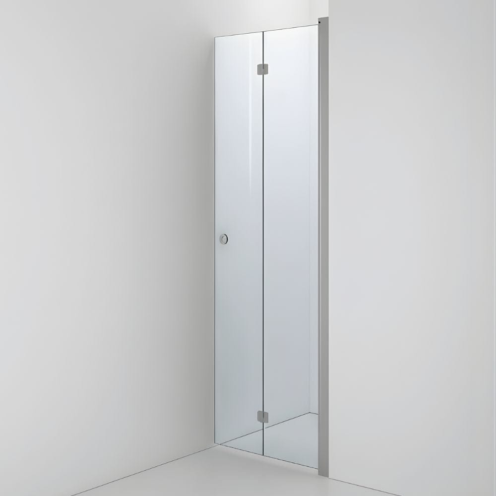 INR Dusjnisje LINC 2 Flex Standardmål Matt aluminium / 80cm / Høyre hengslet INR Iconic Nordic Rooms Dusjnisje INR-502202980