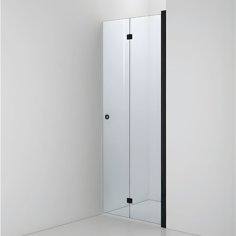 INR Dusjnisje LINC 2 Flex Standardmål Svart matt / 90cm / Høyre hengslet INR Iconic Nordic Rooms Dusjnisje INR-502202190