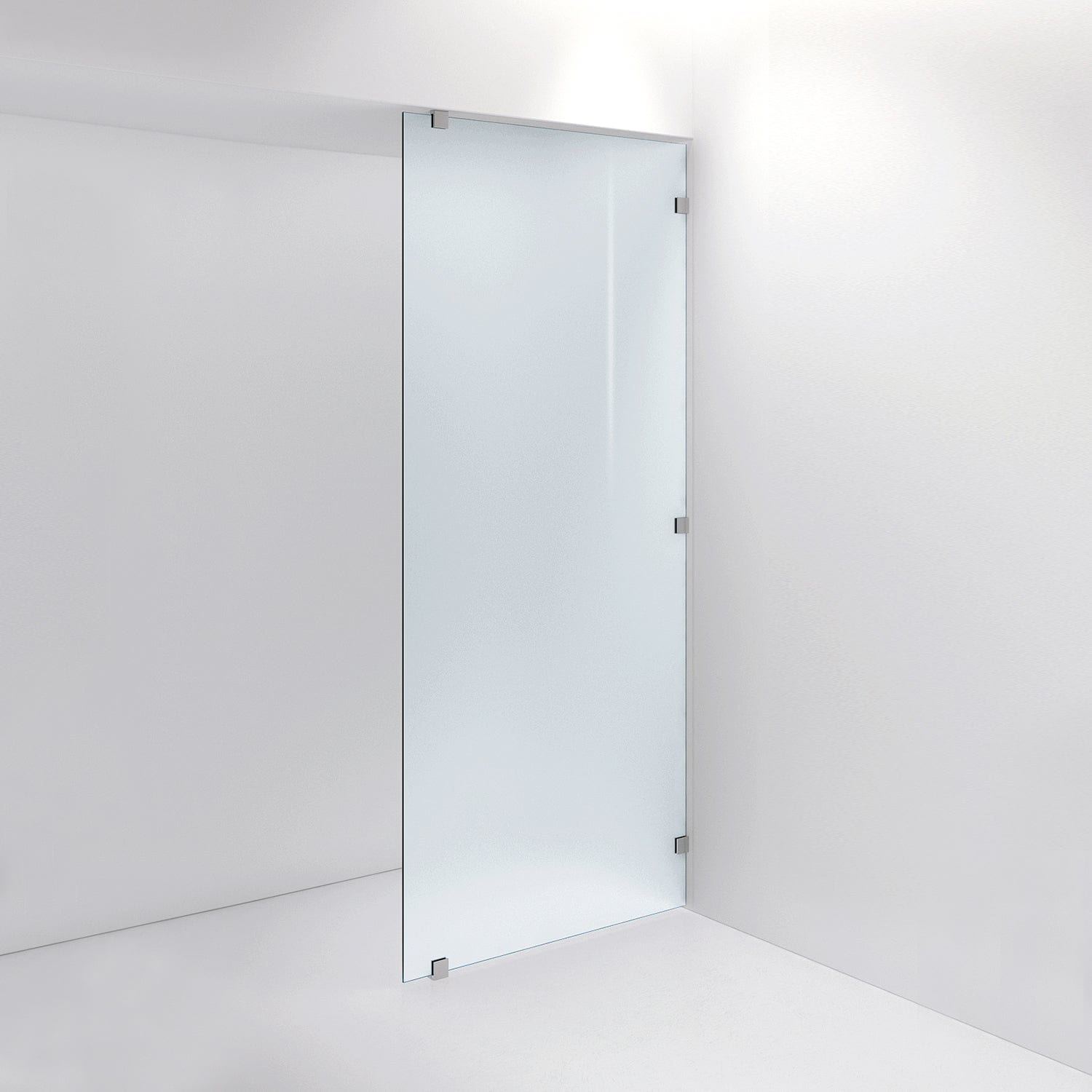 INR Dusjvegg ARC 20 Plus Måltilpasset Krom / Måltilpasset / Frostet glass INR Iconic Nordic Rooms Dusjvegg INR-120110500