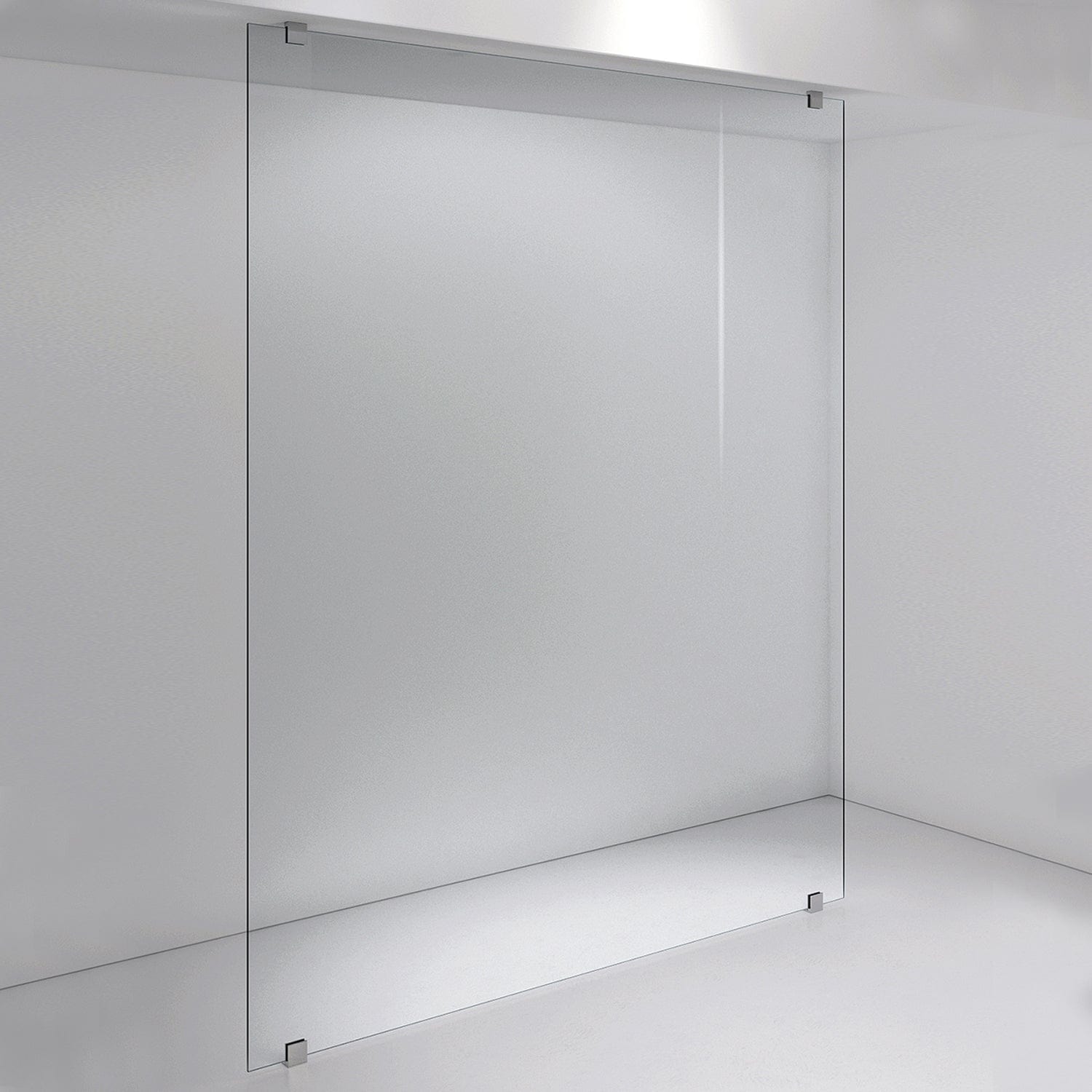 INR Dusjvegg ARC 43 Plus Måltilpasset Krom / Måltilpasset / Opal klart glass INR Iconic Nordic Rooms Dusjvegg INR-143112500