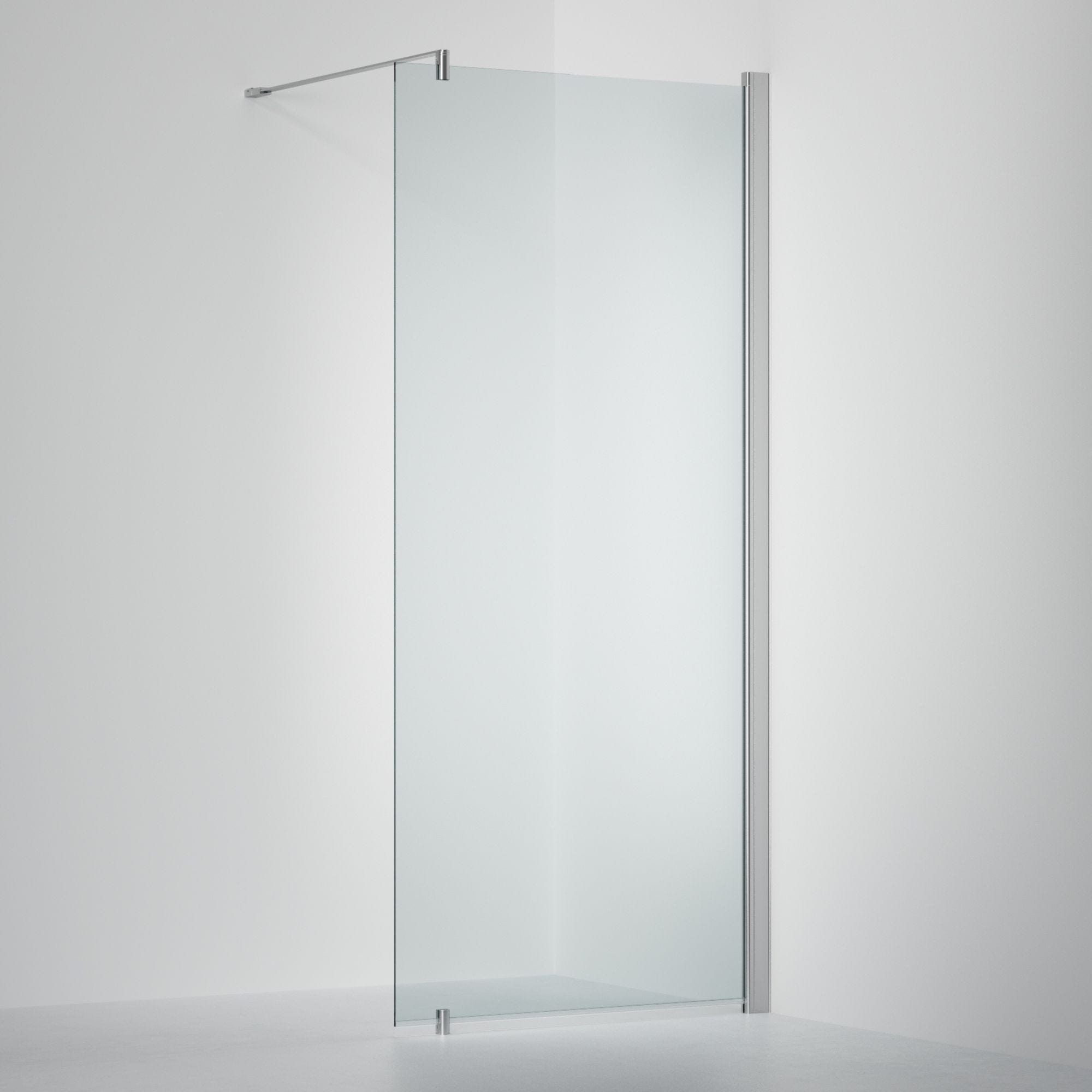 INR Dusjvegg LINC 20 Original Måltilpasset Krom / Måltilpasset - høyre / Timeless klart glass INR Iconic Nordic Rooms Dusjvegg INR-520211300