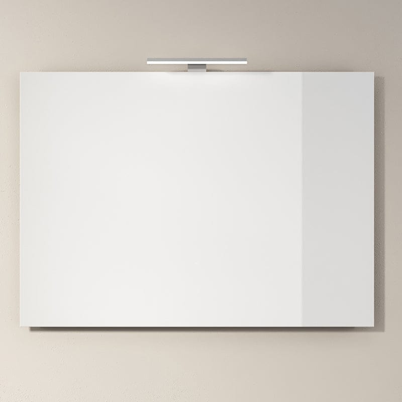 INR FEEL Speil med Belysningsarmatur og Underbelysning LED B400-1000xH720/755xD30/95mm 100cm INR Iconic Nordic Rooms Baderomsspeil INR-344100