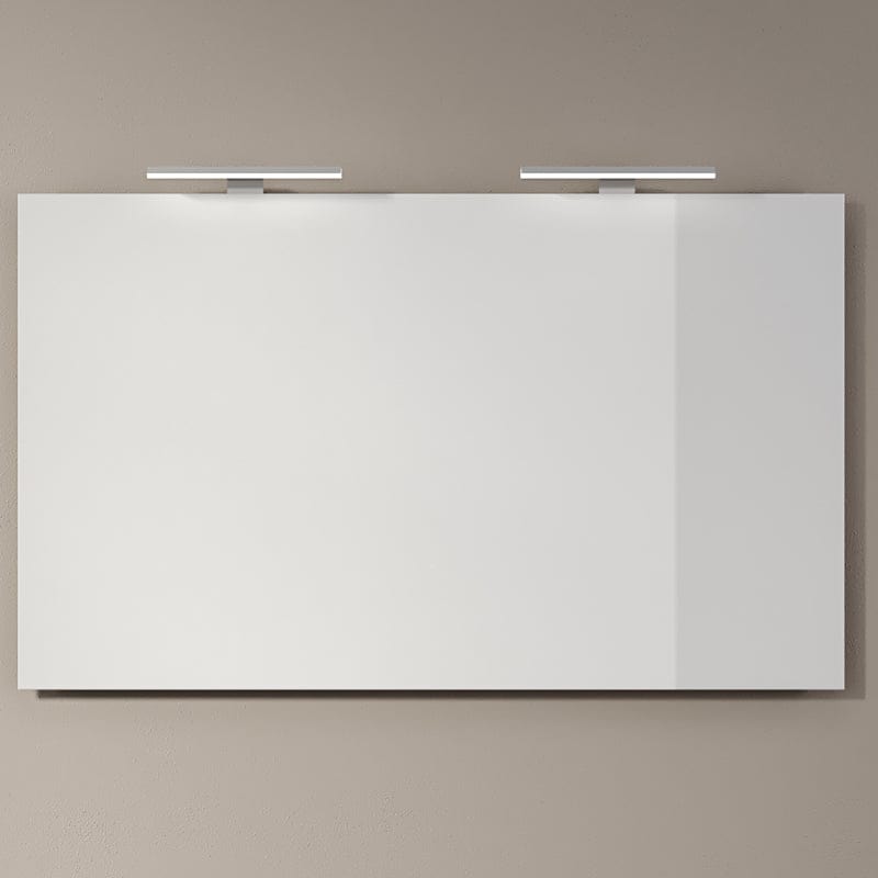 INR FEEL Speil med Belysningsarmatur og Underbelysning LED B400-1000xH720/755xD30/95mm 120cm INR Iconic Nordic Rooms Baderomsspeil INR-344120