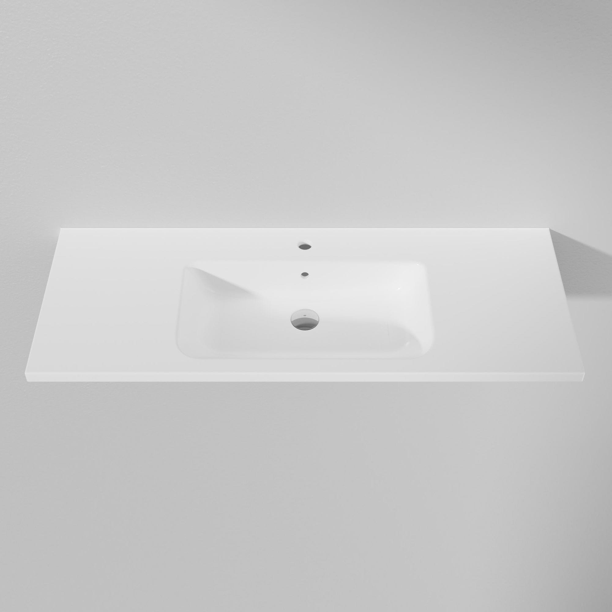 INR GRAND Møbelservant Hvit Porselen, H30xD460mm 120cm INR Iconic Nordic Rooms Møbelservant INR-340120