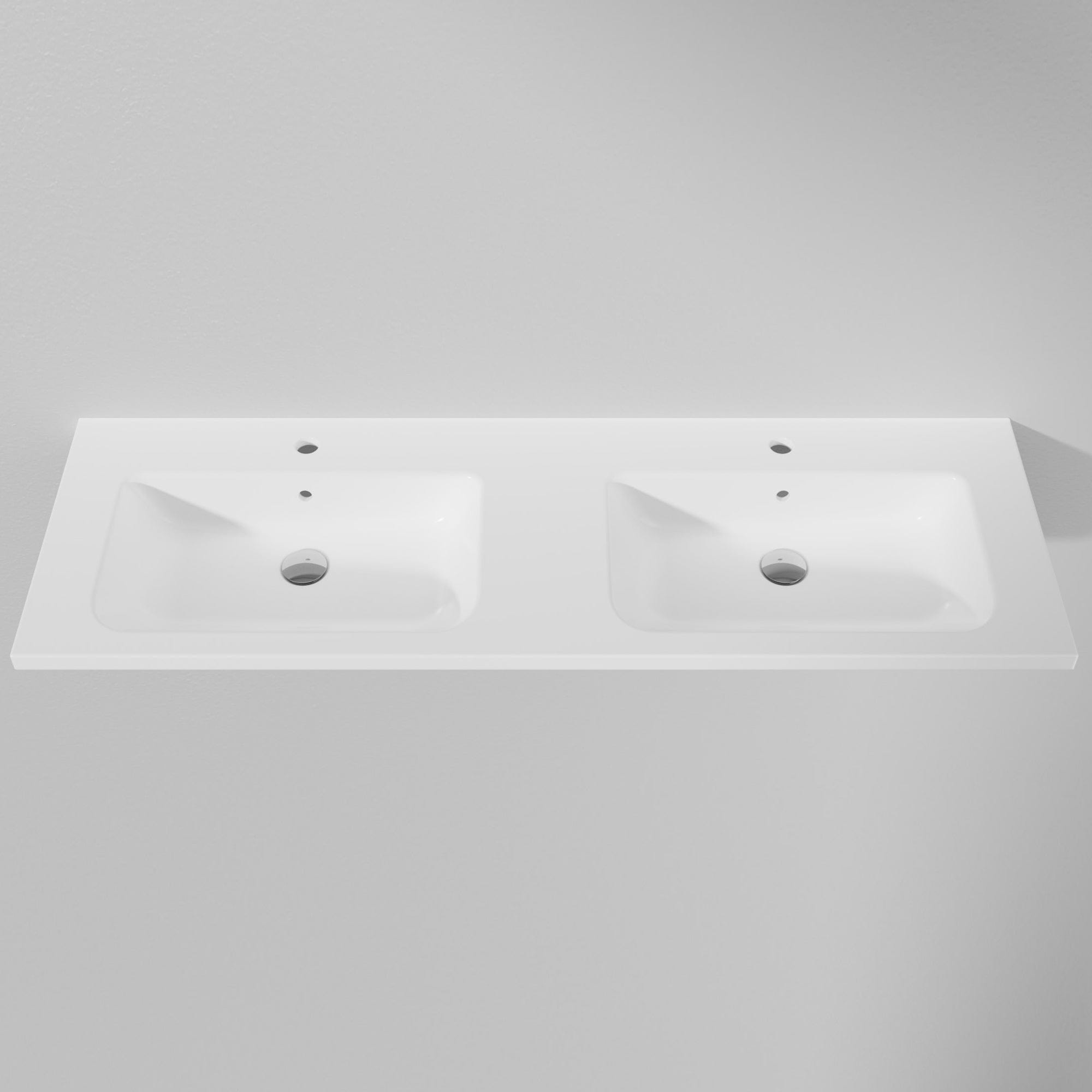 INR GRAND Møbelservant Hvit Porselen, H30xD460mm 140cm dobbel INR Iconic Nordic Rooms Møbelservant INR-340140