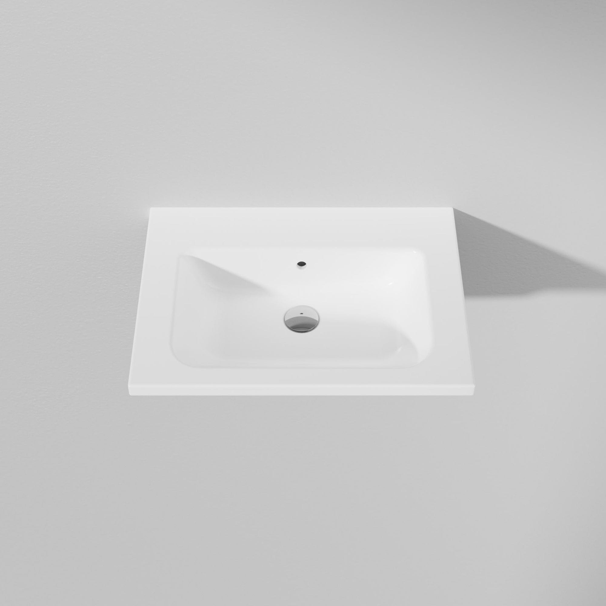 INR GRAND Møbelservant Hvit Porselen, H30xD460mm 60cm INR Iconic Nordic Rooms Møbelservant INR-340060