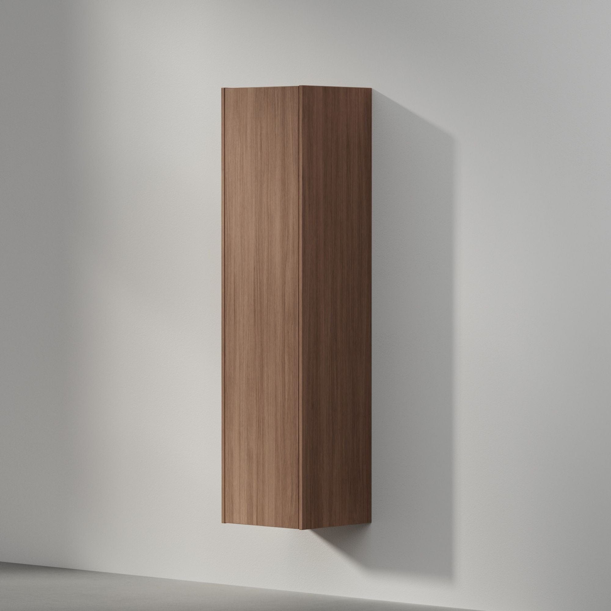 INR GRAND Solid Høyskap 5 Hyller B400xH1600xD380mm Dark oak / Høyre hengslet INR Iconic Nordic Rooms Høyskap bad INR-354038H