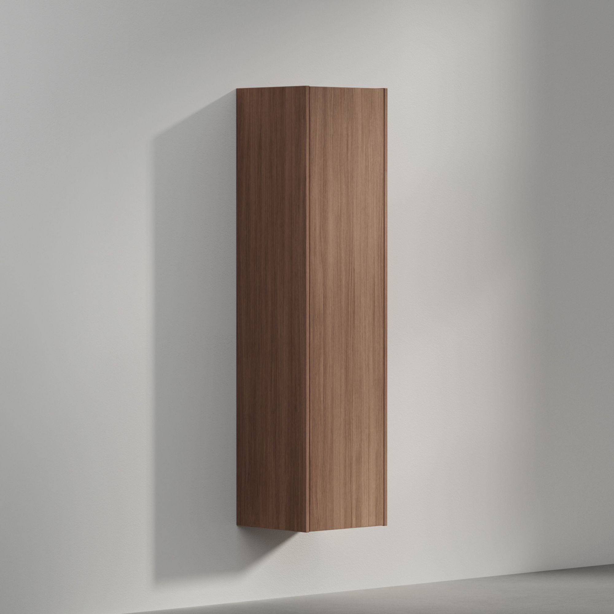 INR GRAND Solid Høyskap 5 Hyller B400xH1600xD380mm Dark oak / Venstre hengslet INR Iconic Nordic Rooms Høyskap bad INR-354038V