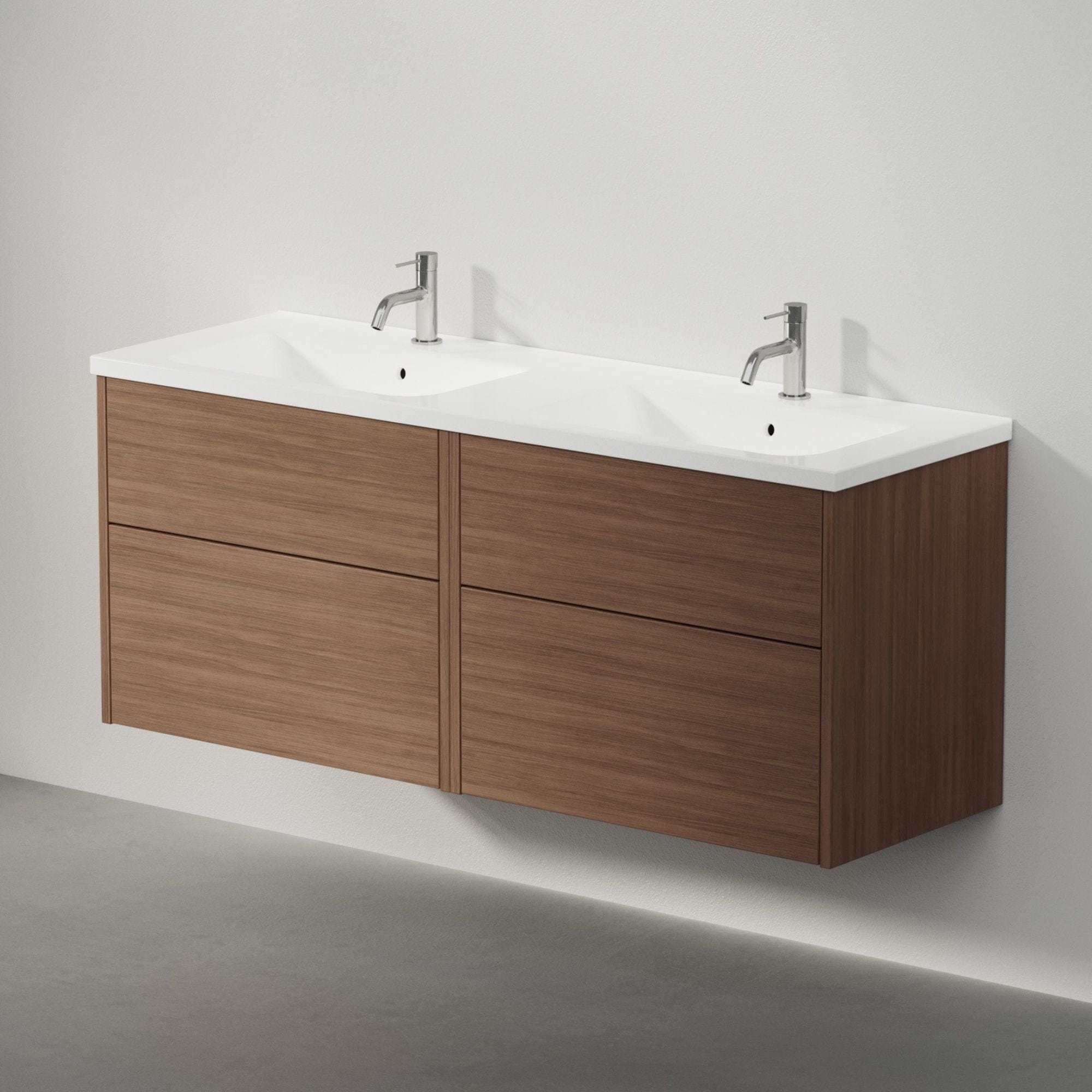 INR GRAND Solid Servantskap 4 Skuffer B1396xH570xD450mm Dark oak / 140cm dobbel INR Iconic Nordic Rooms Servantskap INR-335338