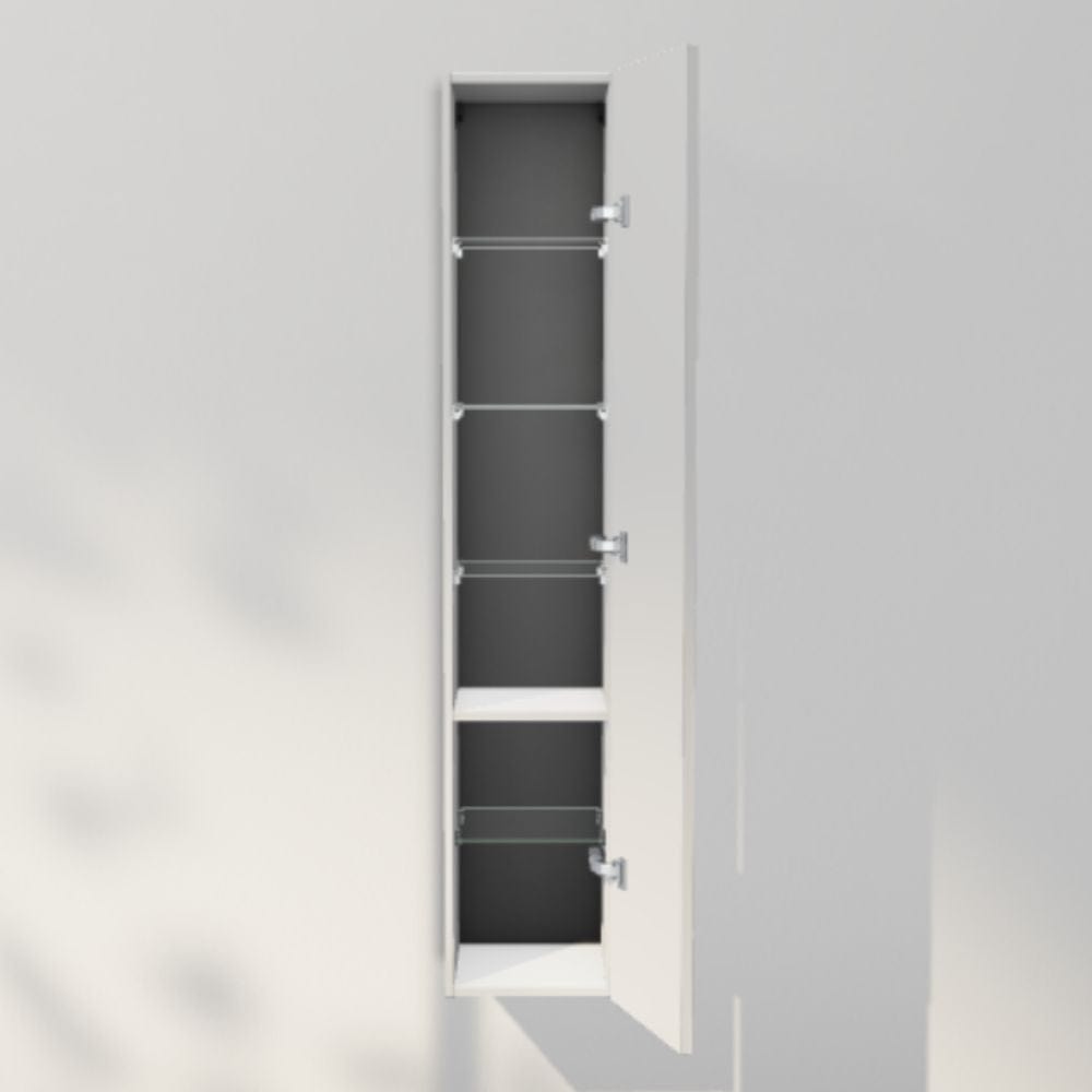 INR Sense 30/30 Høyskap Pure white / 30cm / Høyre INR Iconic Nordic Rooms Høyskap bad INR-386316H