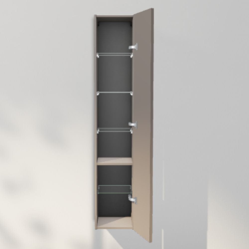 INR Sense 30/30 Høyskap Warm clay / 30cm / Høyre INR Iconic Nordic Rooms Høyskap bad INR-386355H