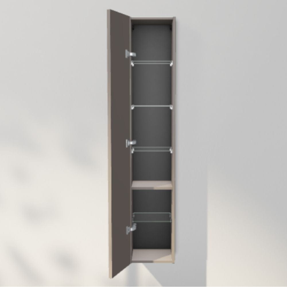 INR Sense 30/30 Høyskap Warm clay / 30cm / Venstre INR Iconic Nordic Rooms Høyskap bad INR-386355V