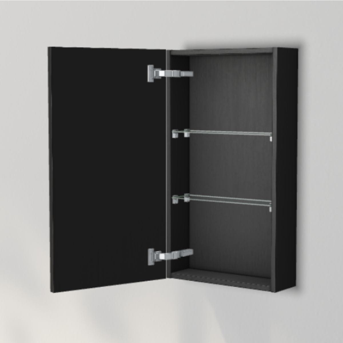 INR Sense 40/15 Veggskap Black oak / 40cm / Venstre INR Iconic Nordic Rooms Sideskap bad INR-385739V