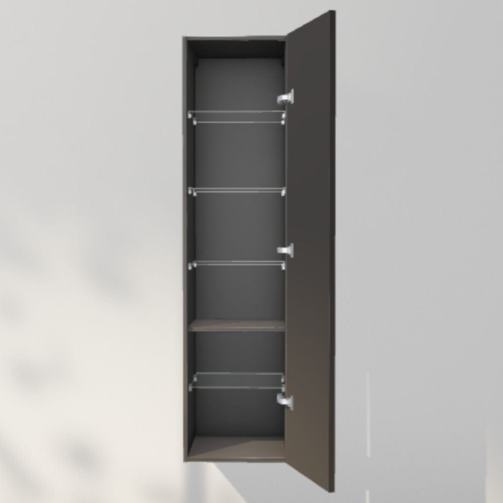 INR Sense 40/40 Høyskap Carbon grey / 40cm / Høyre INR Iconic Nordic Rooms Høyskap bad INR-386553H