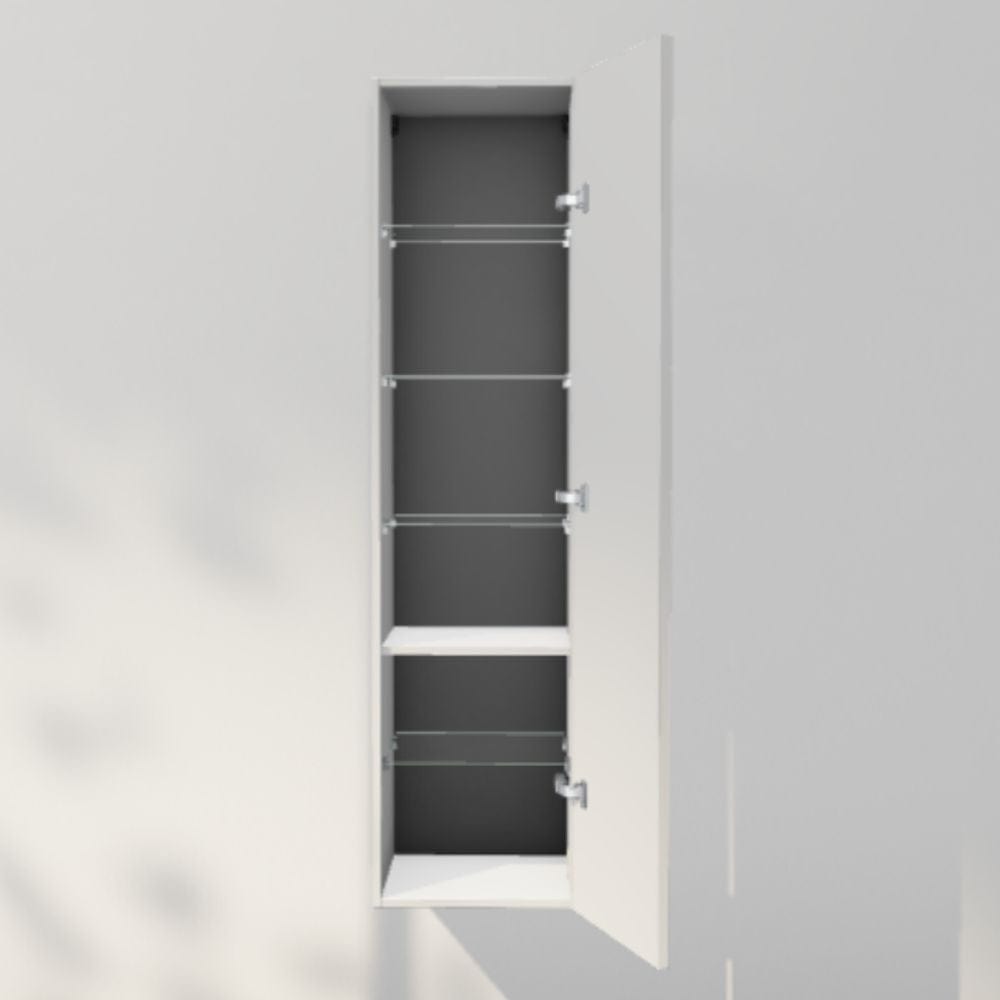 INR Sense 40/40 Høyskap Pure white / 40cm / Høyre INR Iconic Nordic Rooms Høyskap bad INR-386516H