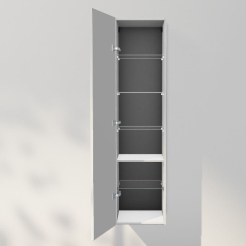 INR Sense 40/40 Høyskap Pure white / 40cm / Venstre INR Iconic Nordic Rooms Høyskap bad INR-386516V