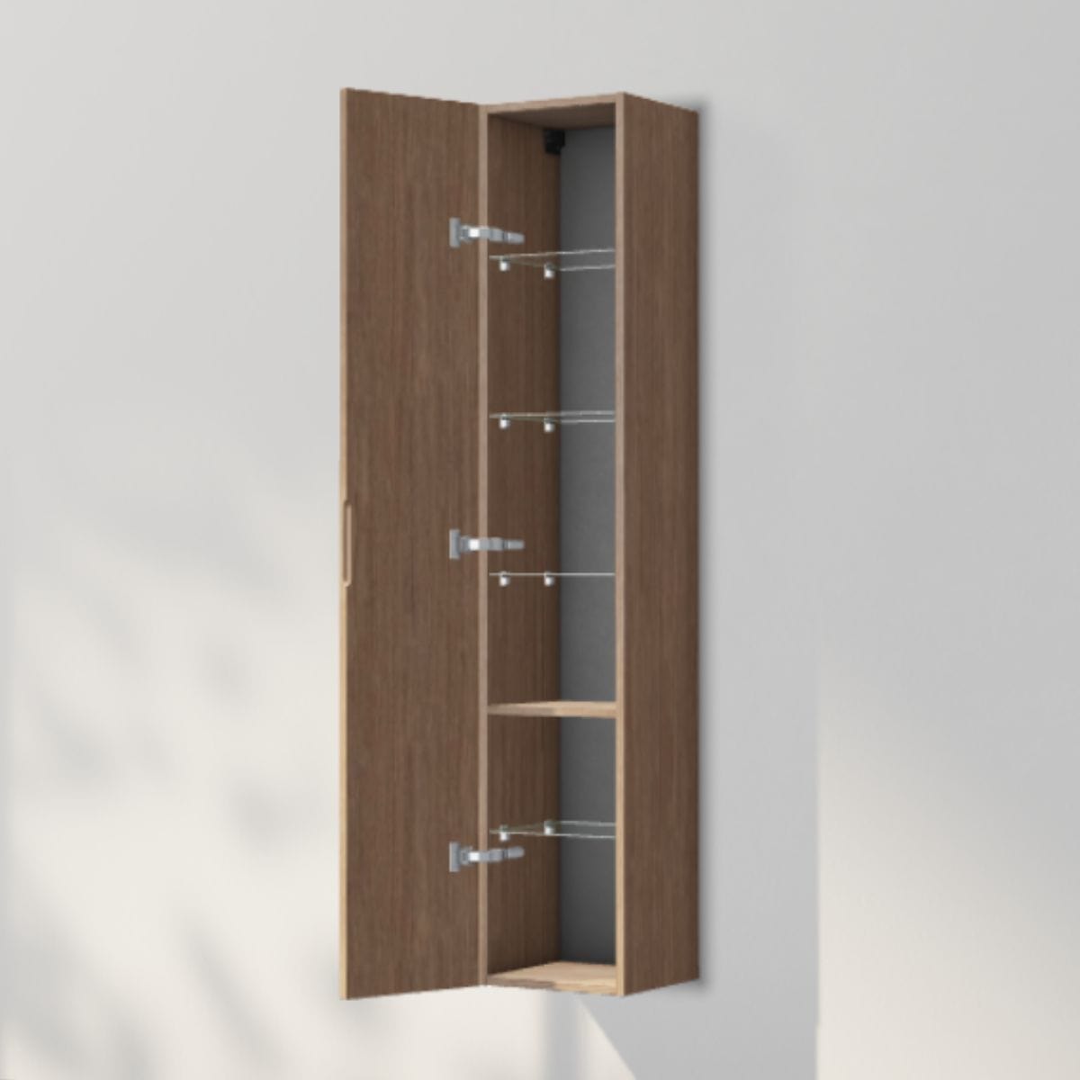 INR Solid 30/30 Høyskap Natural oak / 30cm / Venstre INR Iconic Nordic Rooms Høyskap bad INR-385834V