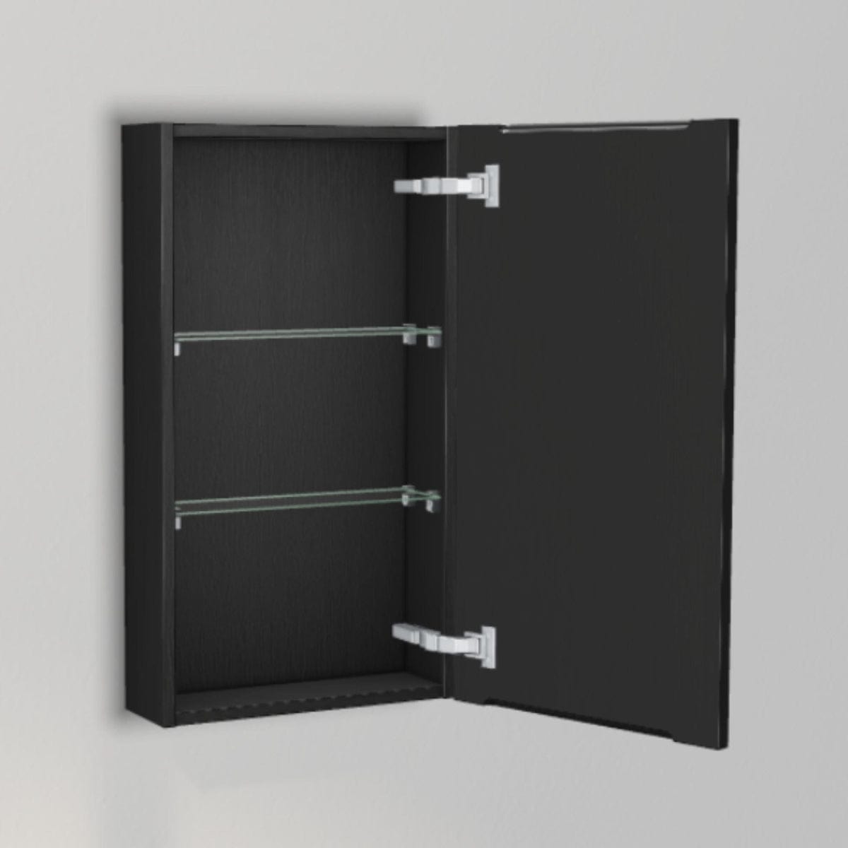 INR Solid 40/15 Veggskap Black oak / 40cm / Høyre INR Iconic Nordic Rooms Sideskap bad INR-385639H