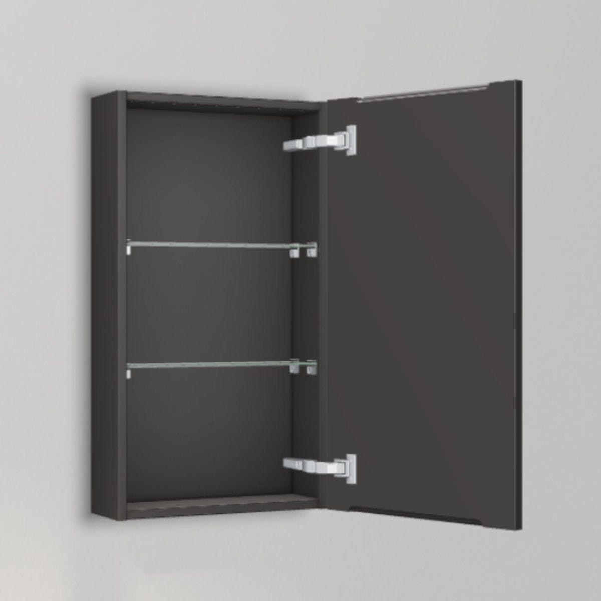 INR Solid 40/15 Veggskap Carbon grey / 40cm / Høyre INR Iconic Nordic Rooms Sideskap bad INR-385653H