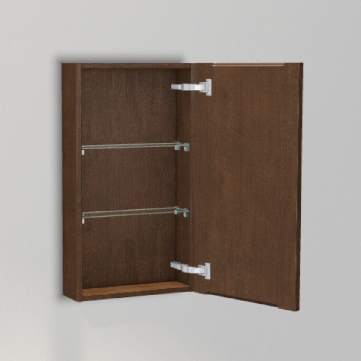 INR Solid 40/15 Veggskap Dark oak / 40cm / Høyre INR Iconic Nordic Rooms Sideskap bad INR-385638H