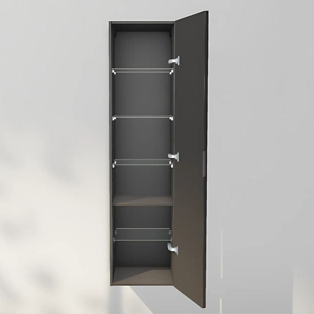 INR Solid 40/40 Høyskap Carbon grey / 40cm / Høyre INR Iconic Nordic Rooms Høyskap bad INR-386153H