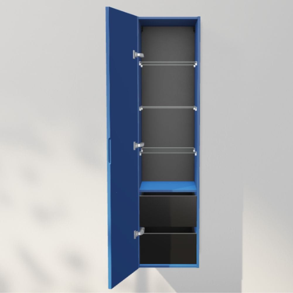 INR Solid 40/40 Høyskap med skuffer INR Iconic Nordic Rooms Høyskap bad