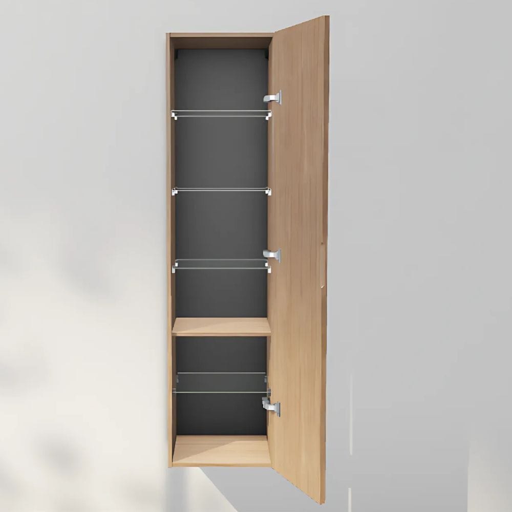 INR Solid 40/40 Høyskap Natural oak / 40cm / Høyre INR Iconic Nordic Rooms Høyskap bad INR-386134H