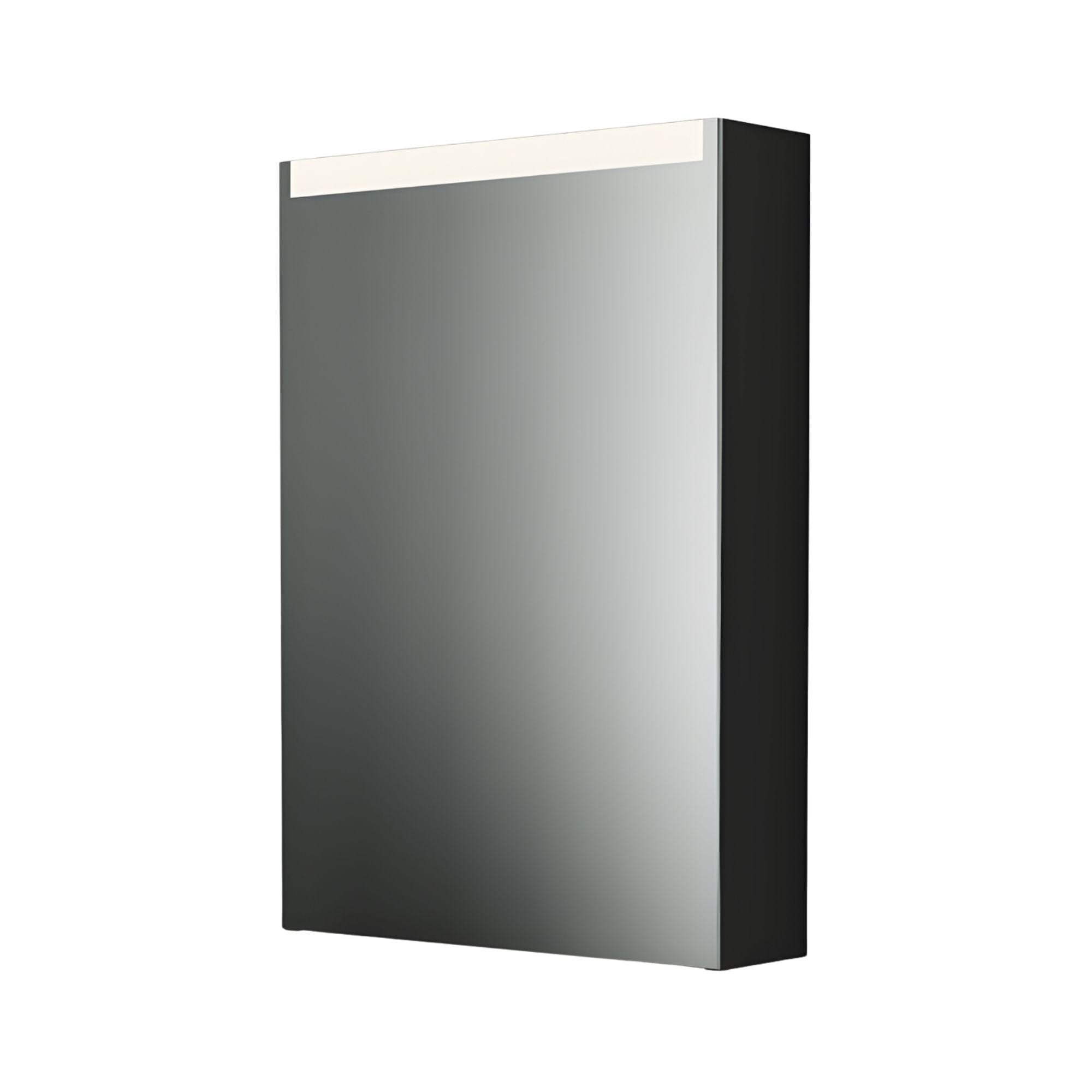 INR STAGE 50 Speilskap uten stikkontakt Carbon gray / 50cm / Høyre INR Iconic Nordic Rooms Speilskap INR-368653HUE