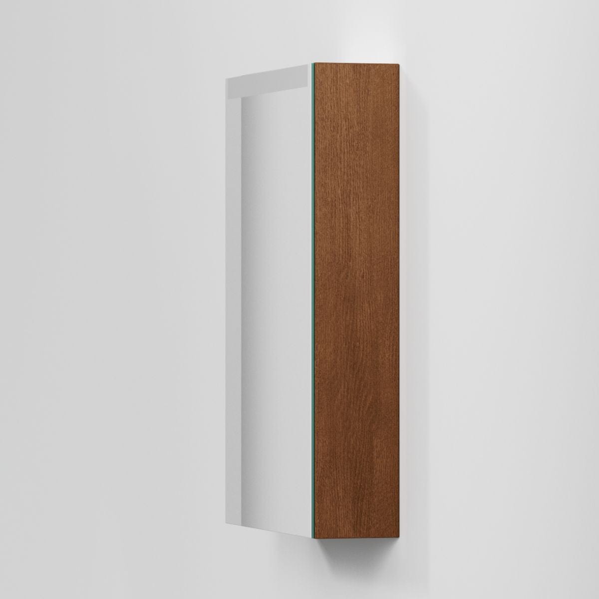 INR STAGE Plus Speilskap med Lysregulering B40-140xH72xD14cm Dark oak / 50cm venstre INR Iconic Nordic Rooms Speilskap INR-369238V