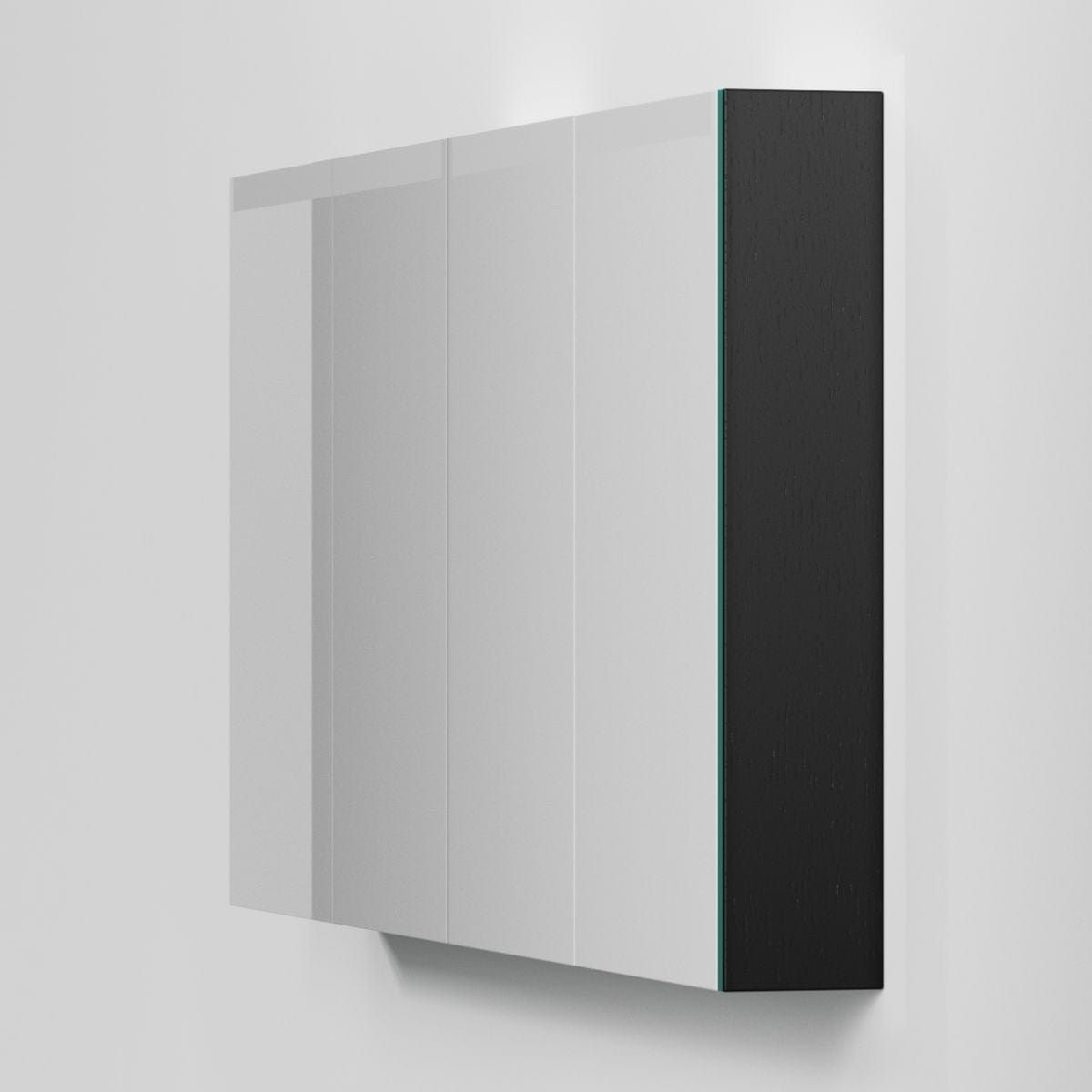 INR STAGE Speilskap med stikkontakt B40-140xH72xD14cm 160cm / Black oak INR Iconic Nordic Rooms Speilskap INR-386939