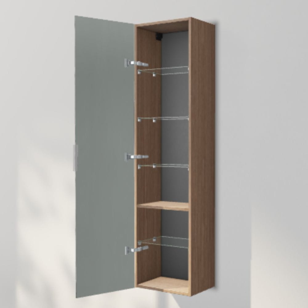 INR Twin 40/30 Høyskap Natural oak / 40cm / Venstre INR Iconic Nordic Rooms Høyskap bad INR-386734V