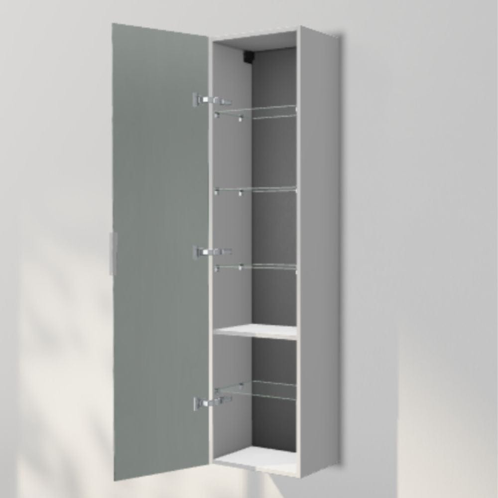 INR Twin 40/30 Høyskap Premium white / 40cm / Venstre INR Iconic Nordic Rooms Høyskap bad INR-386711V