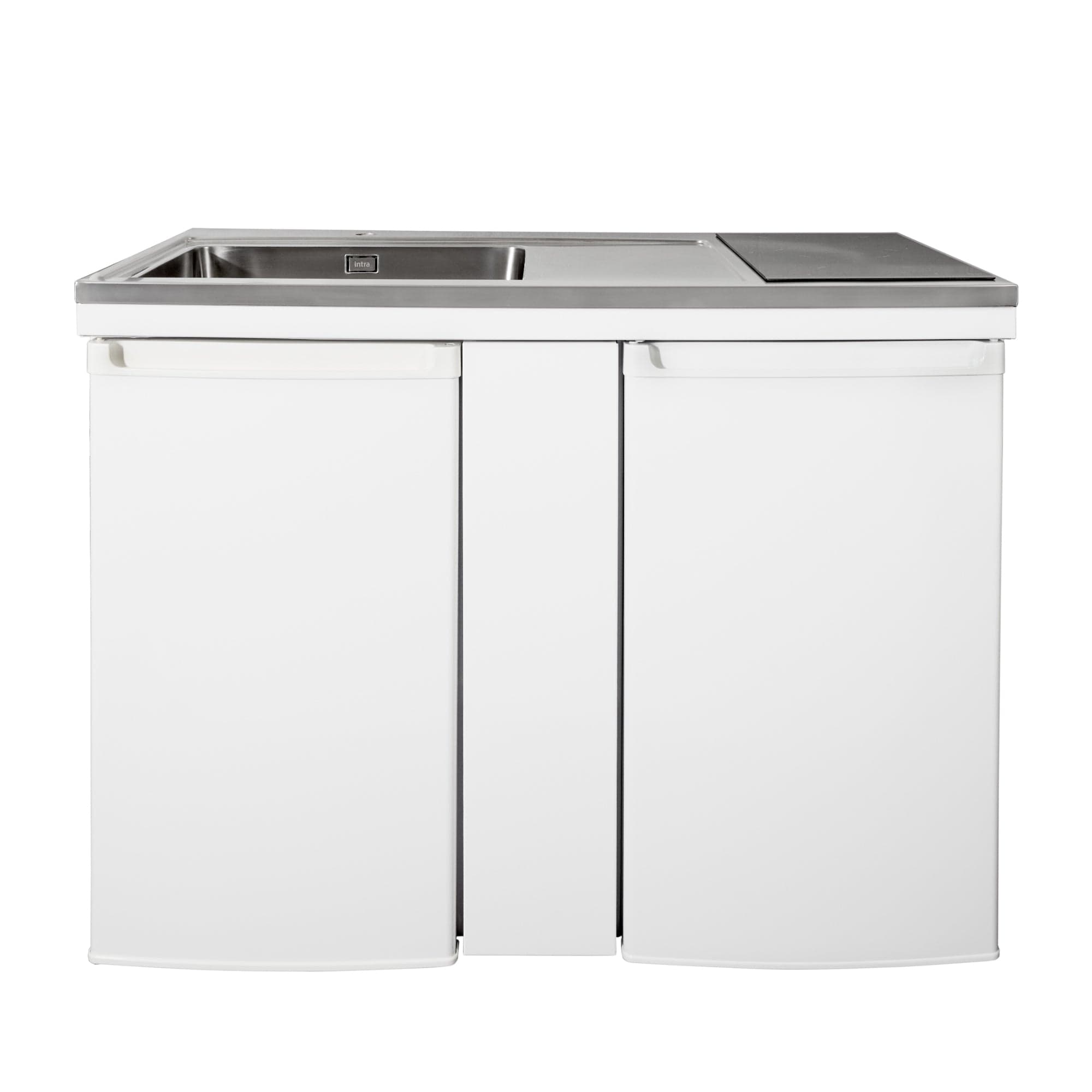 Intra Culina CKCUL1200 Minikjøkken med keramisk koketopp - B120cm 120cm / Venstre kum / Ja (CKCUL1200) Intra Minikjøkken GRO-6320112