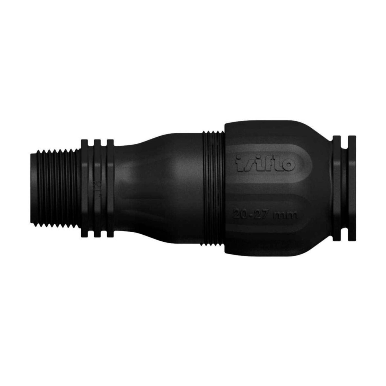 Isiflo Flexi Adapter Type 113 20-27mmx3/4" Isiflo Tippunion PE GRO-2561084