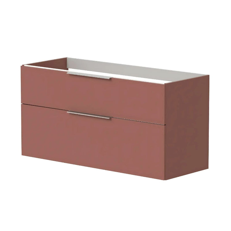 Korsbakken Big Kommode 2 Skuffer Antikk rød / 120cm Korsbakken Sideskap bad KO-330514120