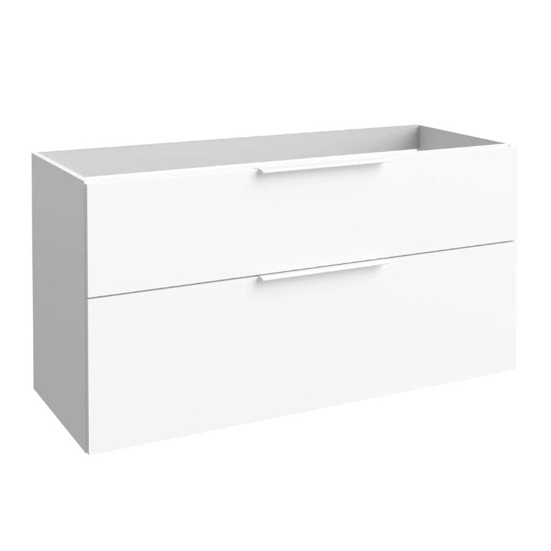 Korsbakken Big Kommode 2 Skuffer Hvit matt / 120cm Korsbakken Sideskap bad KO-330502120