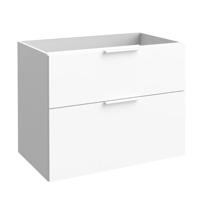 Korsbakken Big Kommode 2 Skuffer Hvit matt / 80cm Korsbakken Sideskap bad KO-330502080