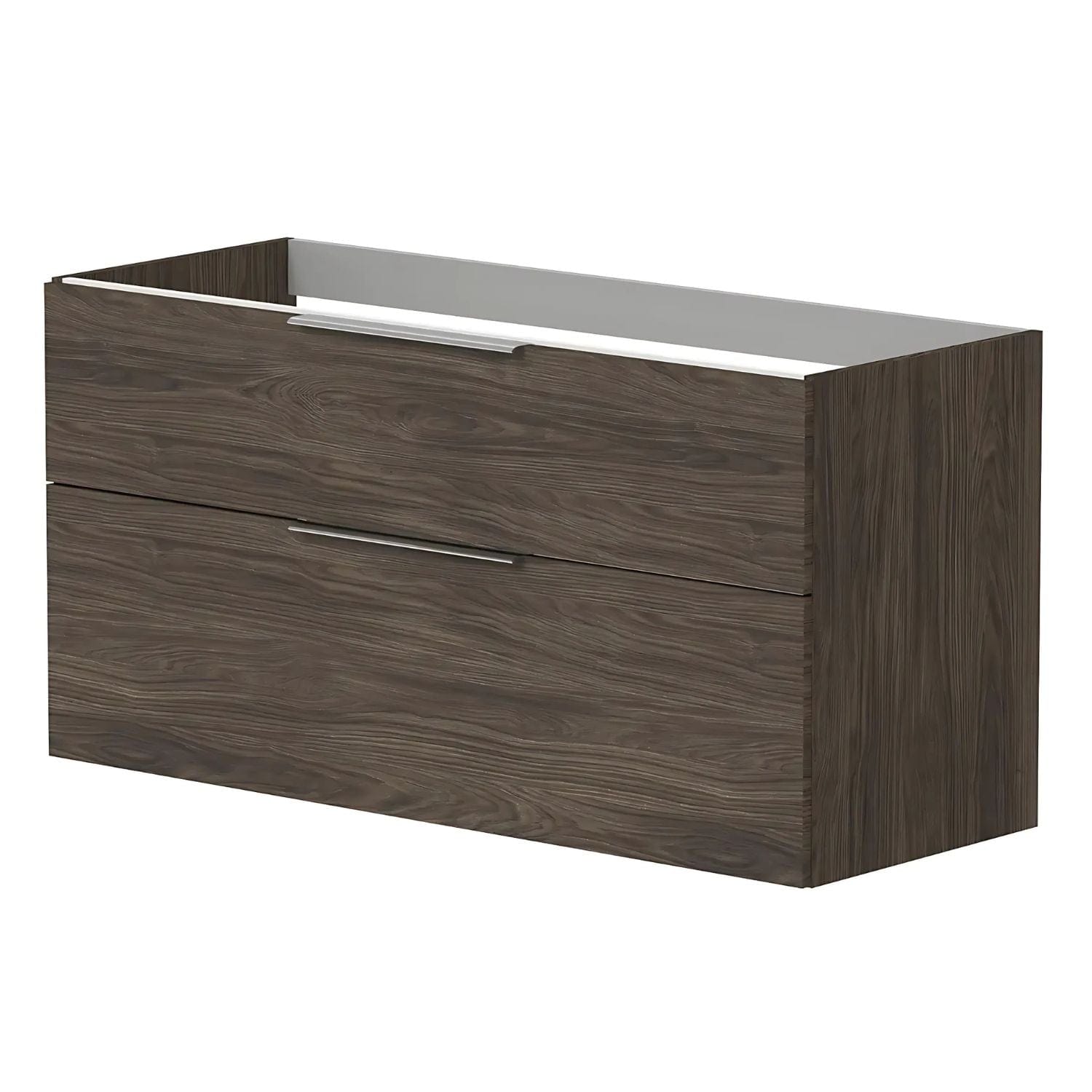 Korsbakken Big Servantskap 2 Skuffer - ekstra høy underskuff Brun Eik / 120cm Korsbakken Servantskap KO-330106120