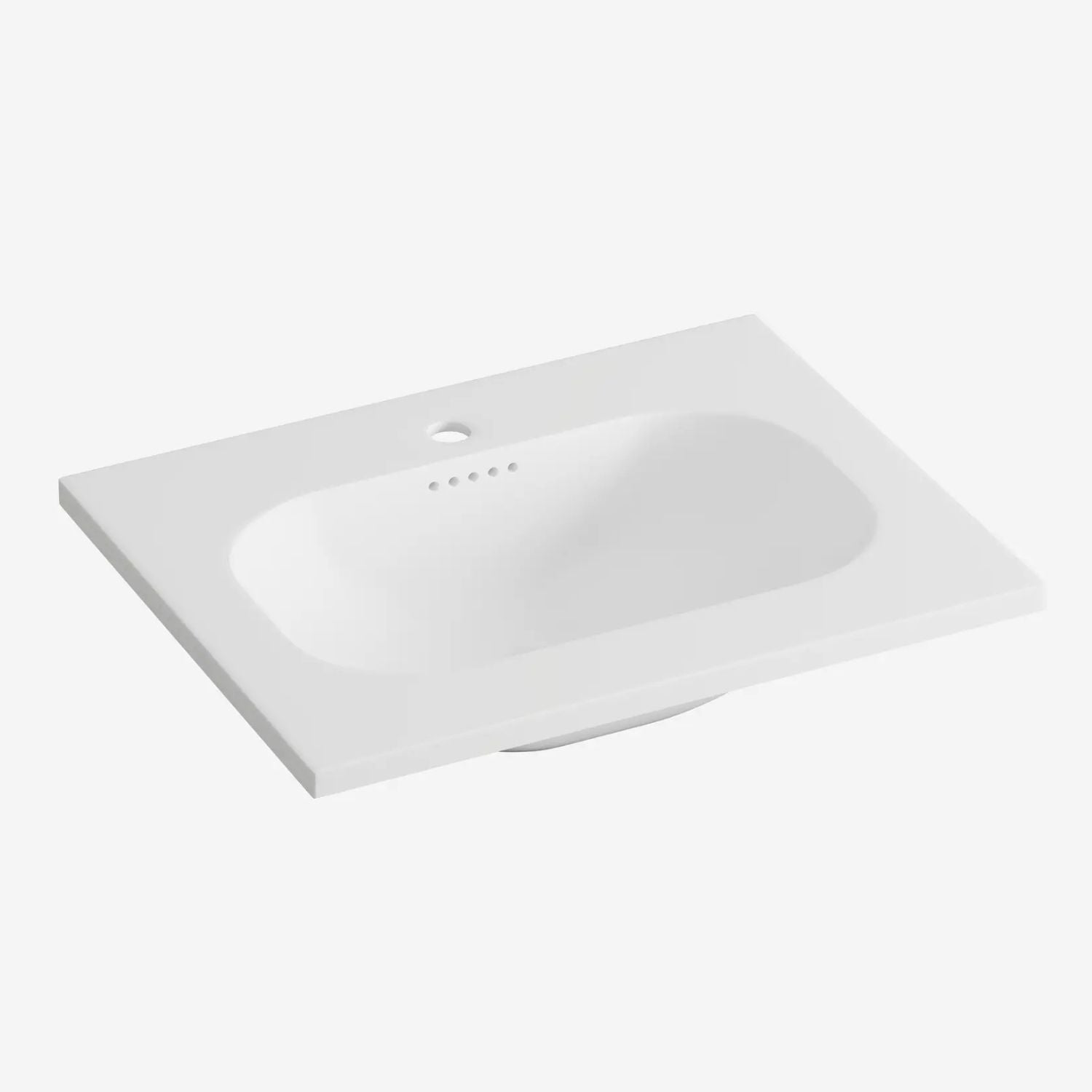 Korsbakken Nice Heldekkende Servant Hvit matt / 60cm Korsbakken Møbelservant KO-463202060