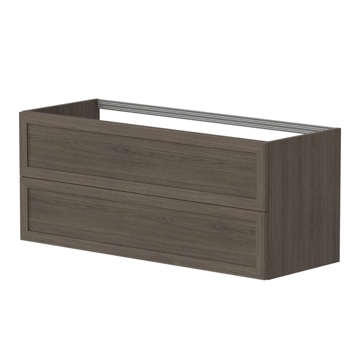 Korsbakken Rustic Servantskap Mørk grå eik / 120cm dobbel Korsbakken Servantskap