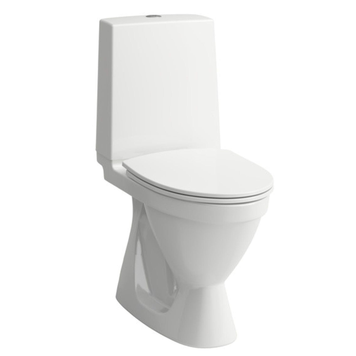 Laufen Rigo Gulvstående Toalett med skjult s-lås Hvit Laufen Gulvstående toalett GRO-6157271